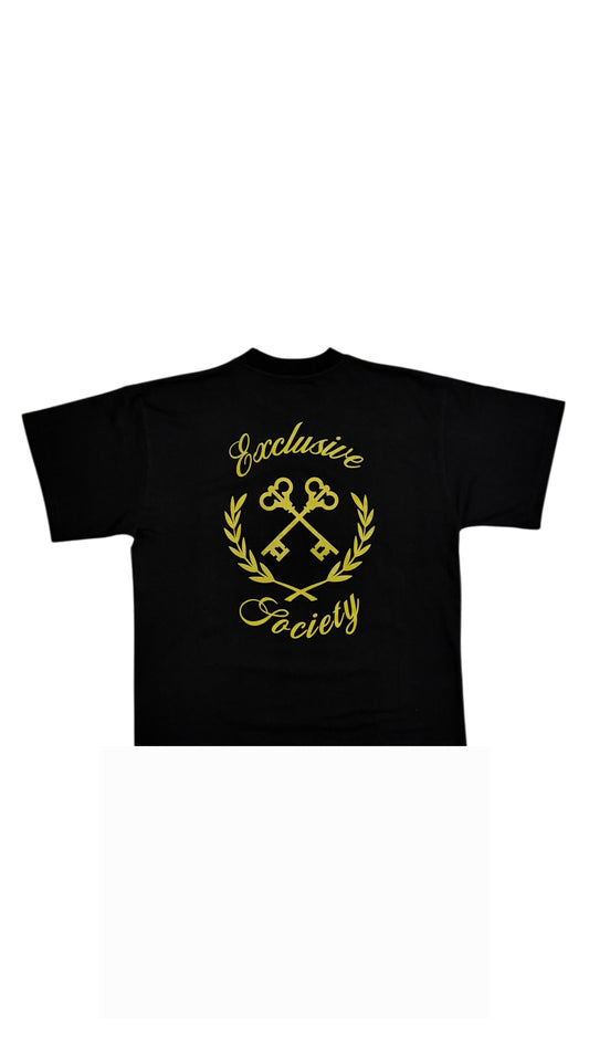 Flairs Exclusive Society Black (Oversized) T-Shirt