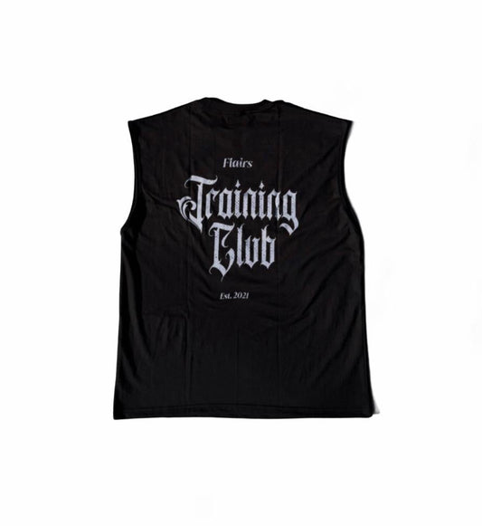 Flairs Black Sleeveless Training Club